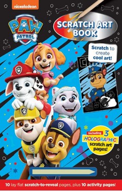 PAW PATROL SCRATCH ART BOOK